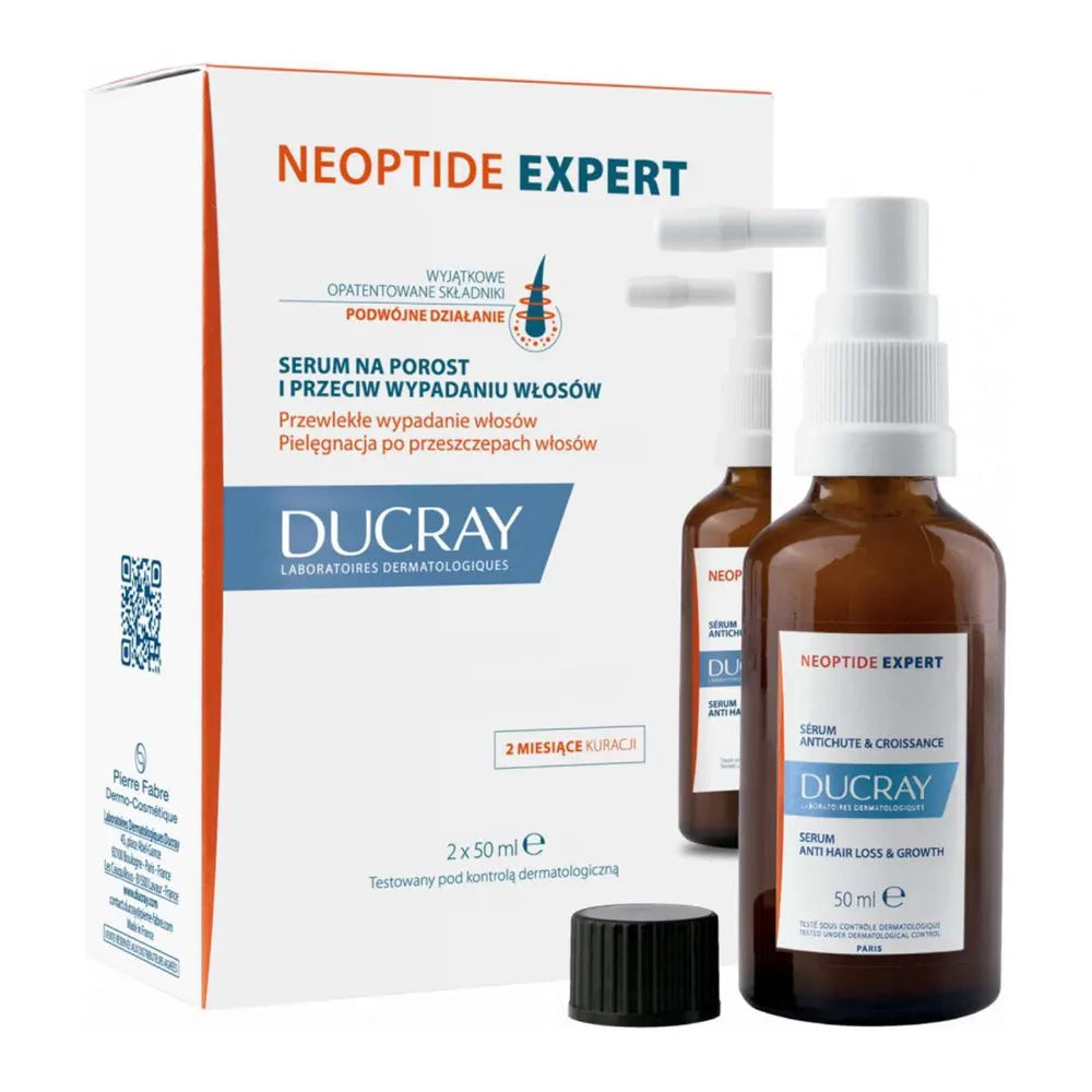 DUCRAY NEOPTIDE EXPERT Anti-Hair Loss & Growth Serum 2*50ml