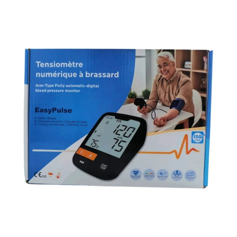 Easypulse Tensiometre Electronique Brassard Noir