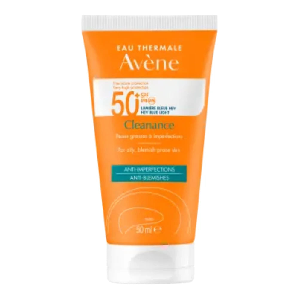 Eau Thermale Avène Cleanance Solaire SPF 50+ 50 ml