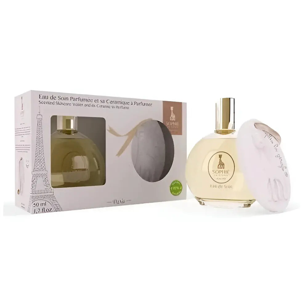 Sophie La Girafe Set de regalo de agua perfumada 50 ml+ Cerámica - 0M+