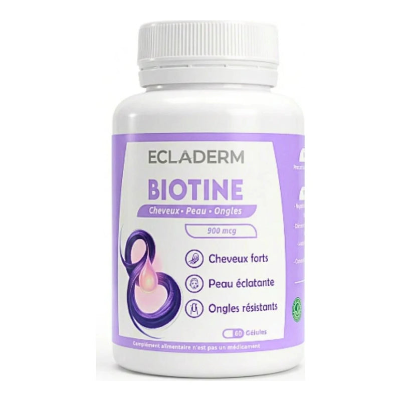 Ecladerm Biotin 60 Capsules