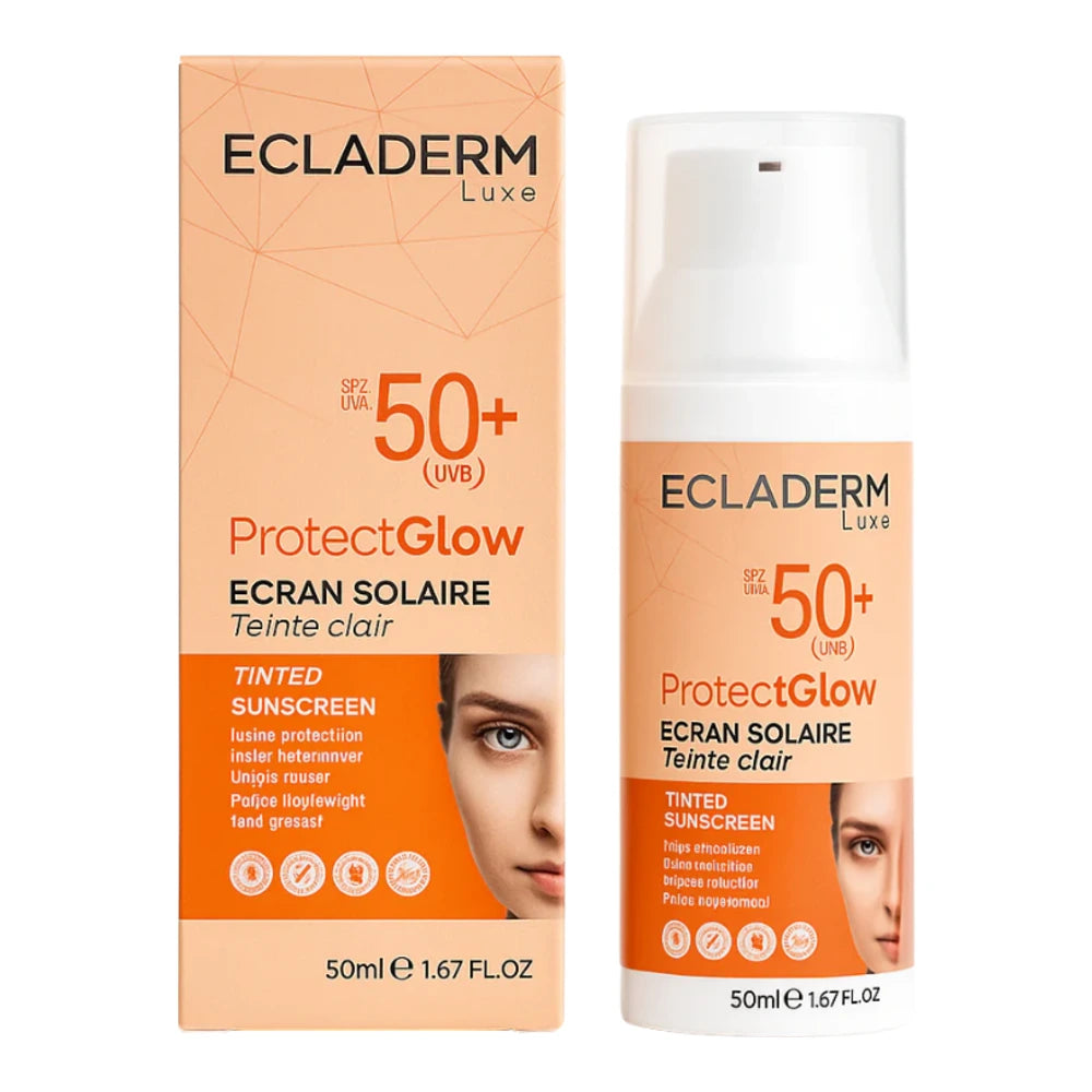 Ecladerm Luxe Écran Solaire Teinte Claire SPF 50+ - 50 ml