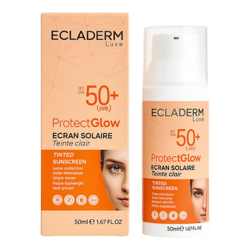 Ecladerm Luxe واقي شمس بلون فاتح SPF 50+ 50 مل