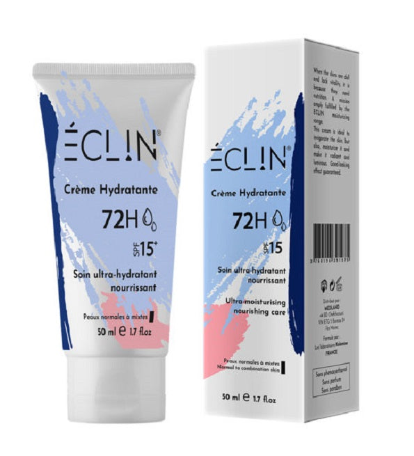 ECLIN 72 H CREMA HIDRATANTE SPF 15 PIEL SECA