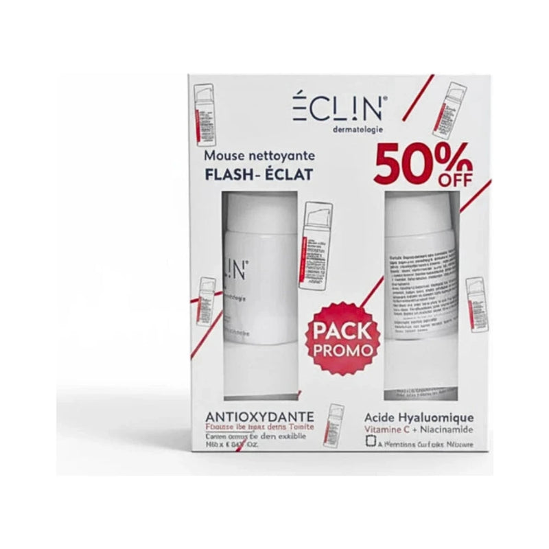 Eclin Radiance Cleansing Foam – Promo Pack "2nd at -50%"