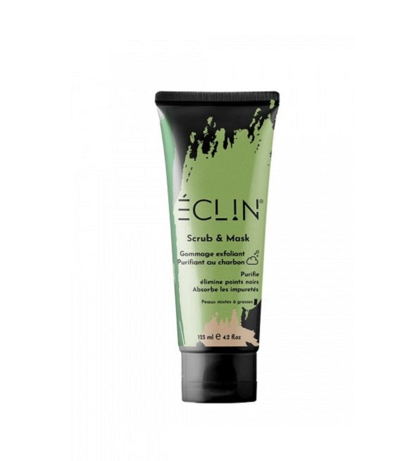 ECLIN EXFOLIANTE Y EXFOLIANTE DE CARBÓN ACTIVADO CON MÁSCARA