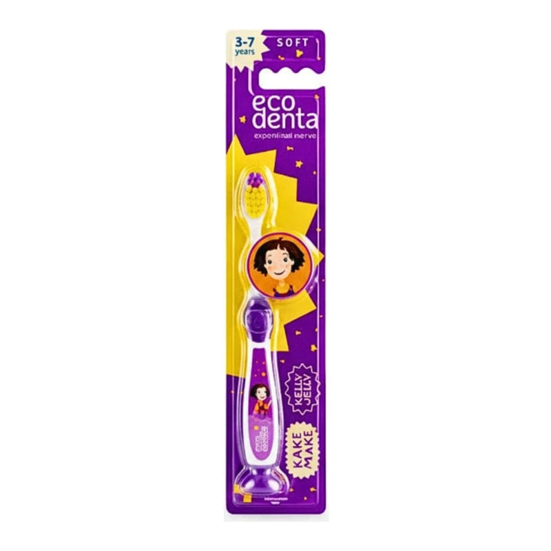 Ecodenta Kids Toothbrush Kake Make 3-7 Years