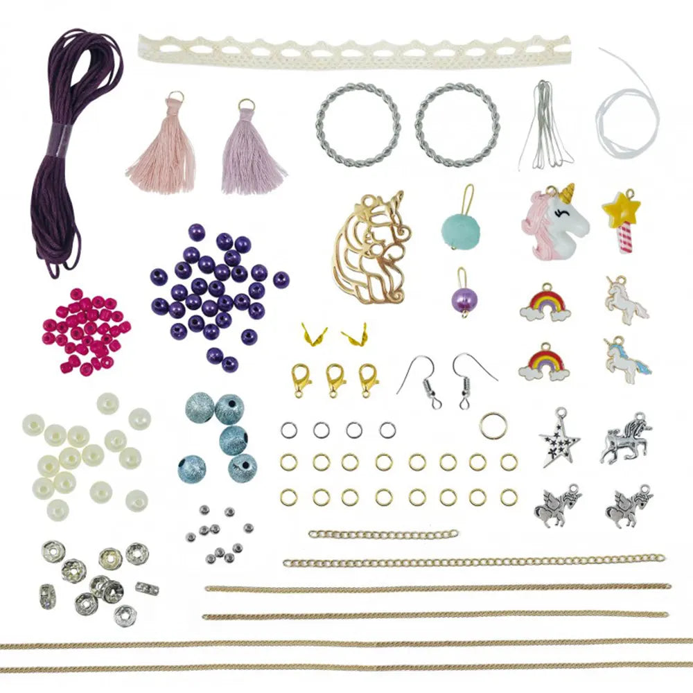 Buki Set de Création Bijoux avec Licornes 8A+