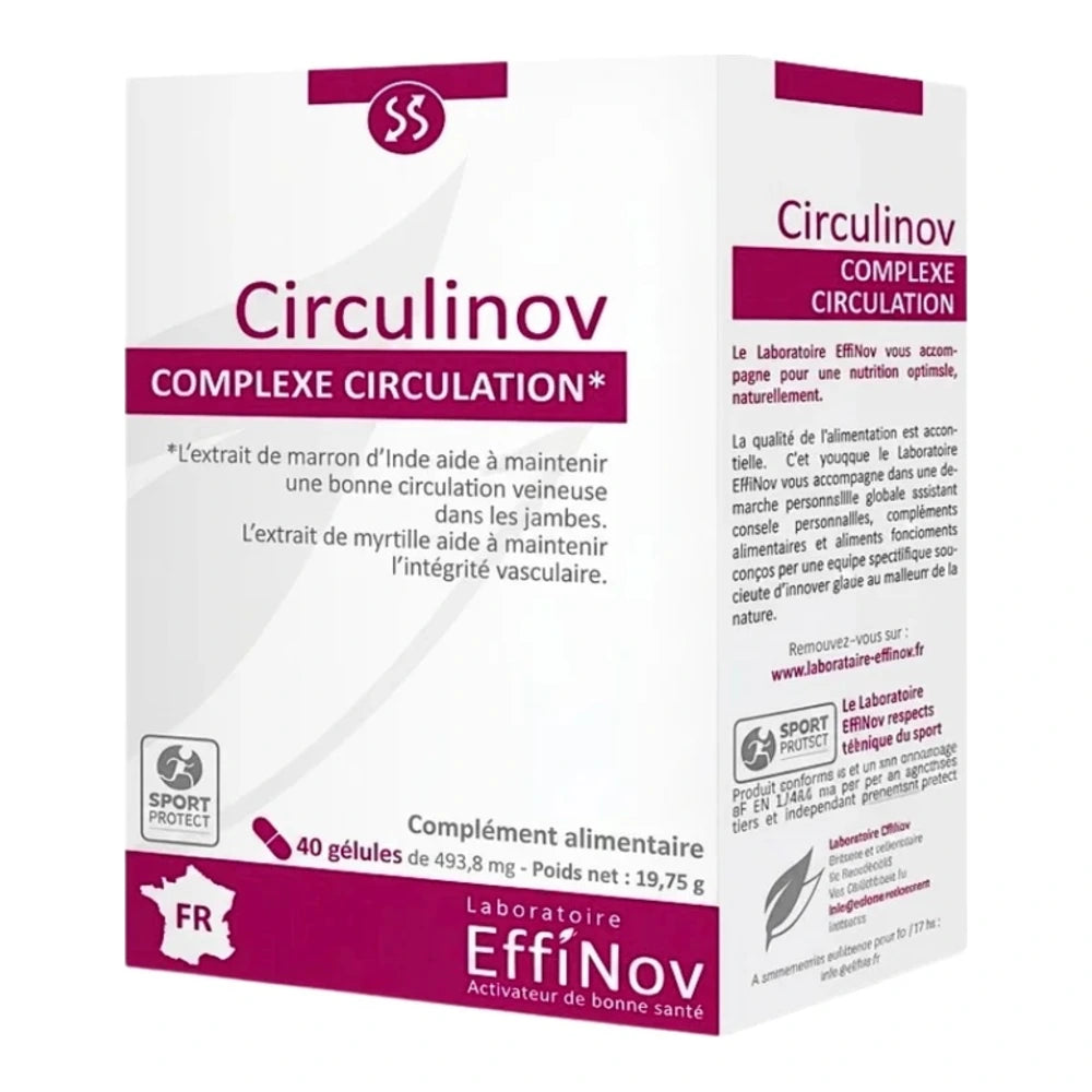 Effinov Circulinov – 40 gélules – photo du produit