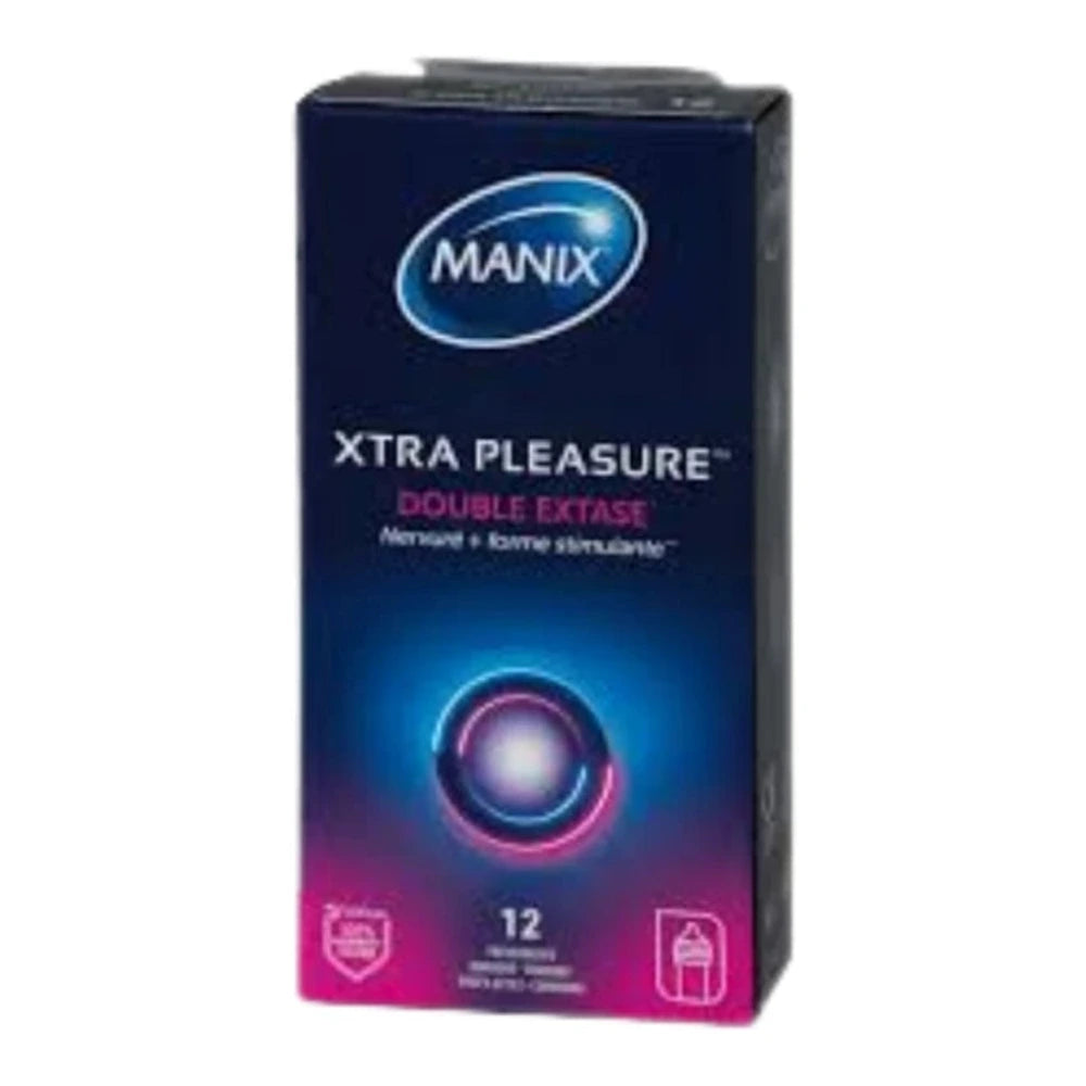 Boîte de 10 préservatifs Manix Xtra Pleasure