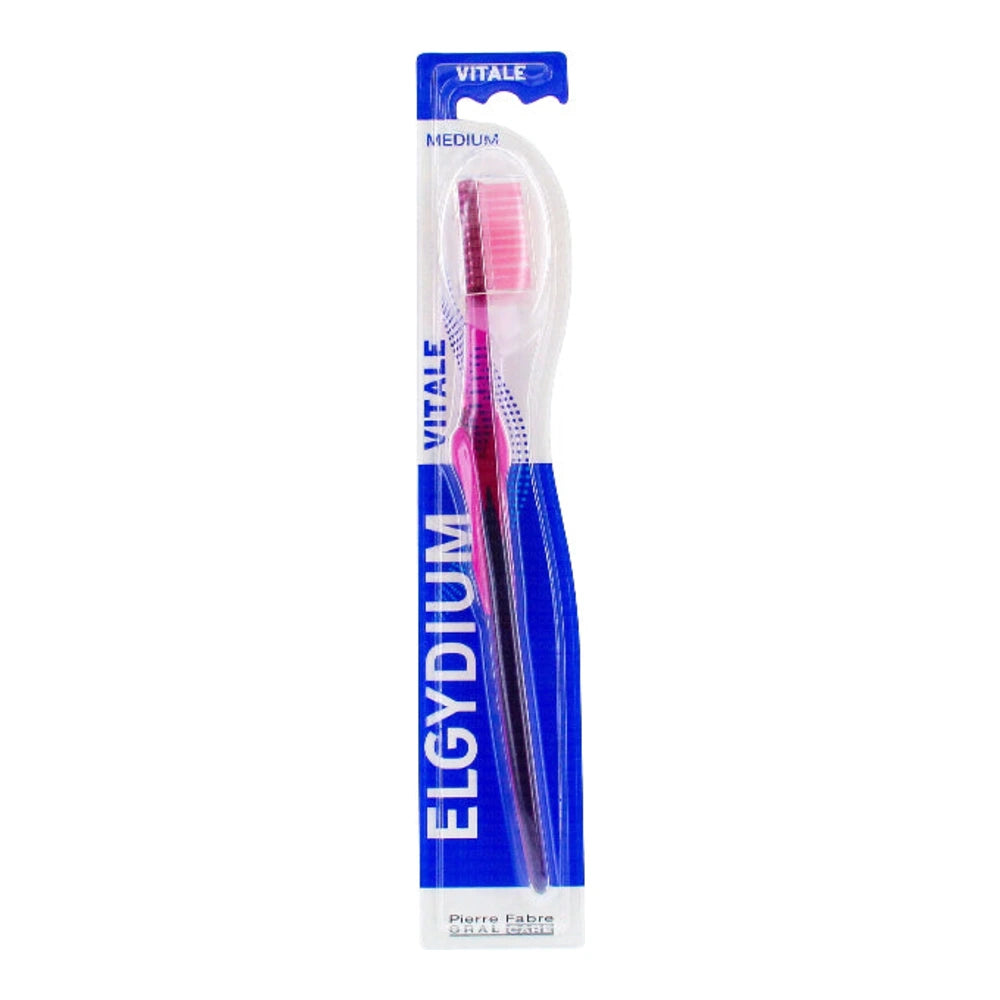 Elgydium Vitale Brosse à dents Medium – Nettoyage Précis