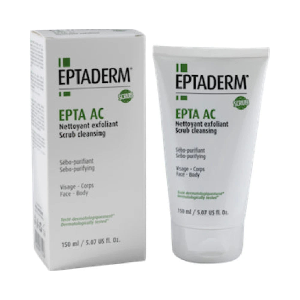 Eptaderm Epta AC Nettoyant Exfoliant 150 ml