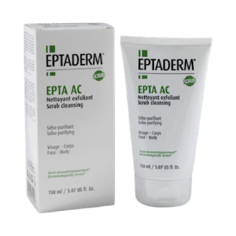 Eptaderm Epta AC Nettoyant Exfoliant 150 ml