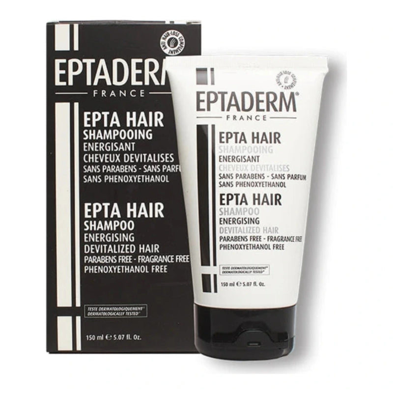 Champú energizante para el cabello Eptaderm Epta - 150 ml
