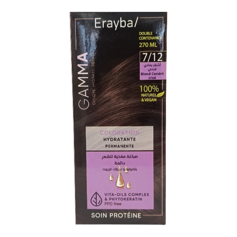 Erayba Gamma Coloration 7/12 Blond Cendré Irisé
