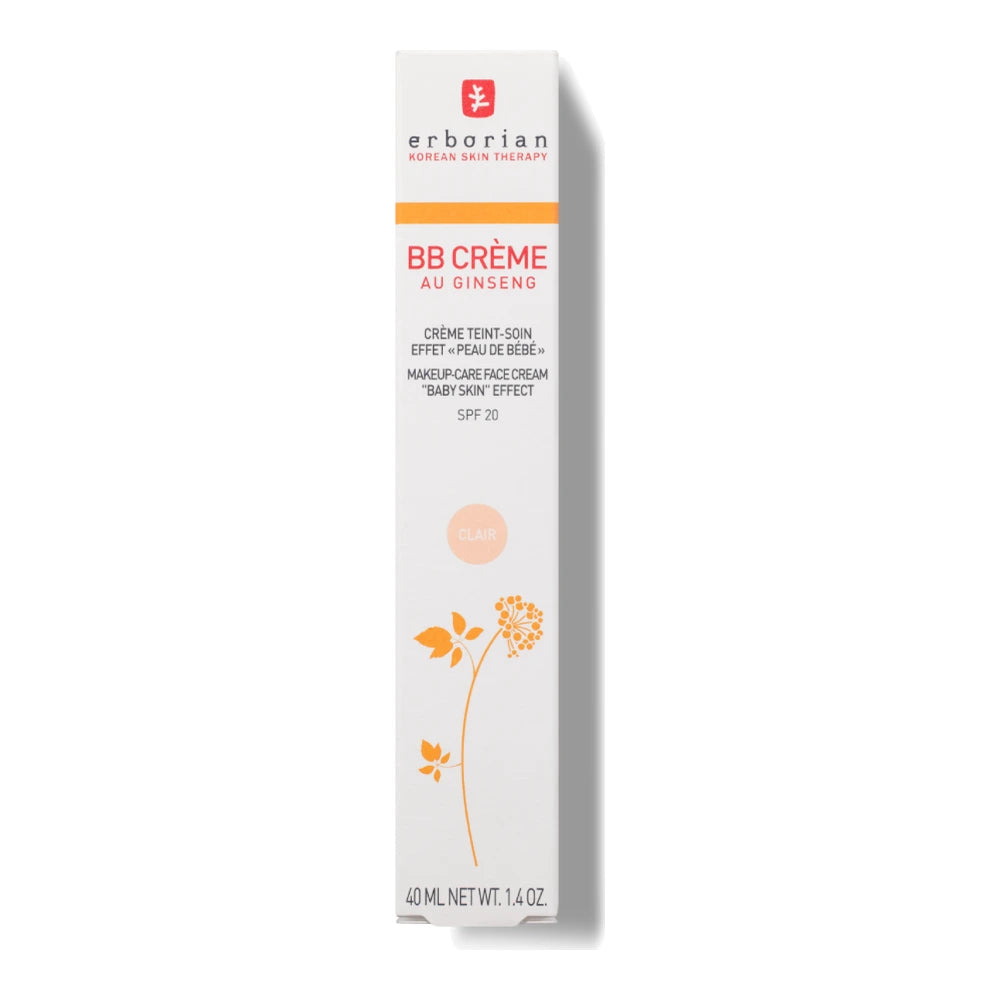 Erborian BB Crème au Ginseng Clair 40 ml – étui