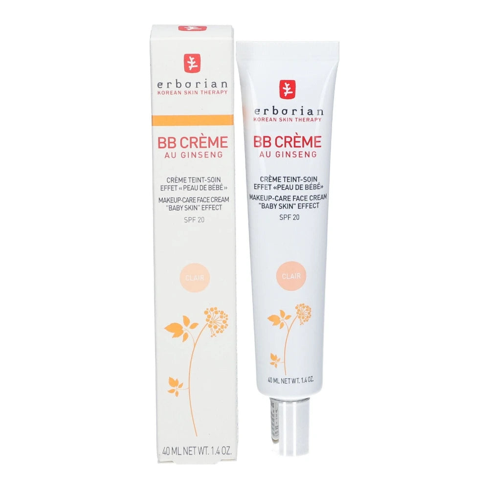 Erborian BB Crème au Ginseng Clair 40 ml – étui