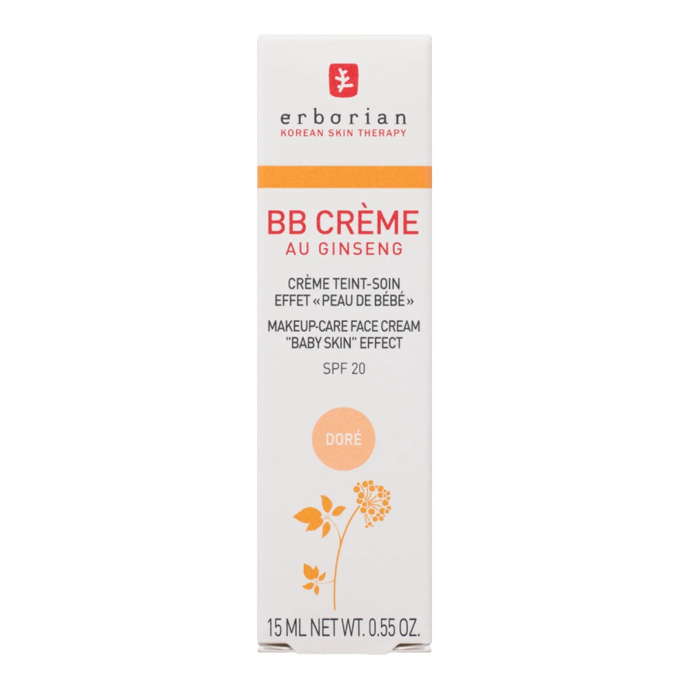 Erborian BB Crème au Ginseng Doré 15 ml – étui