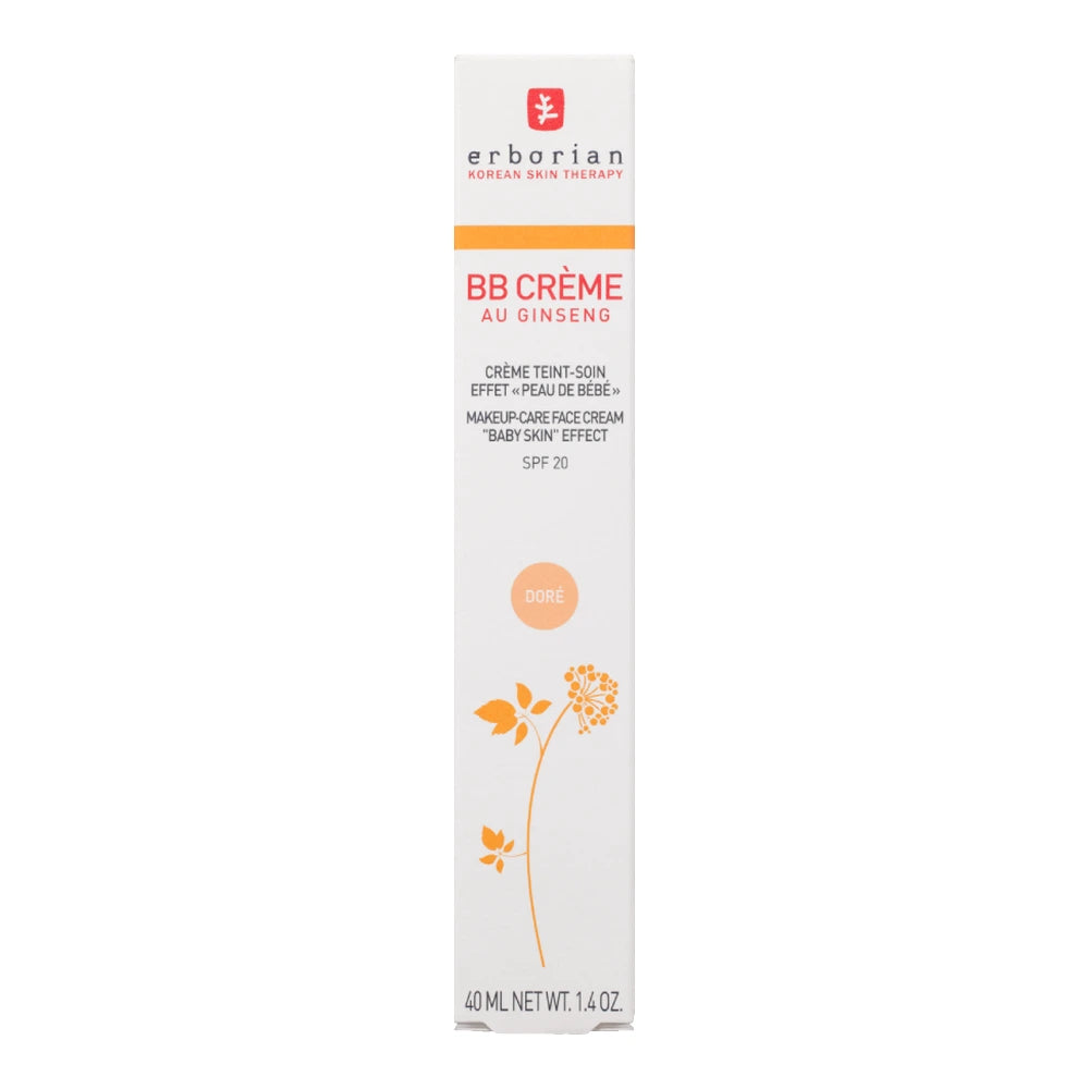 Erborian BB Crème au Ginseng Doré 40 ml – étui