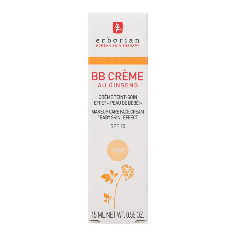 Erborian BB Crème au Ginseng Nude 15 ml – étui