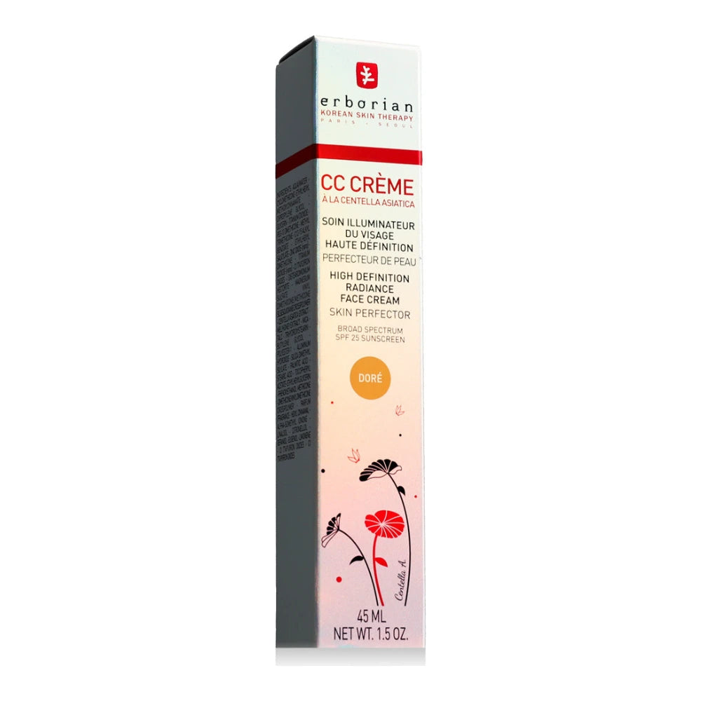 Erborian CC Crème Dorée SPF25 – application