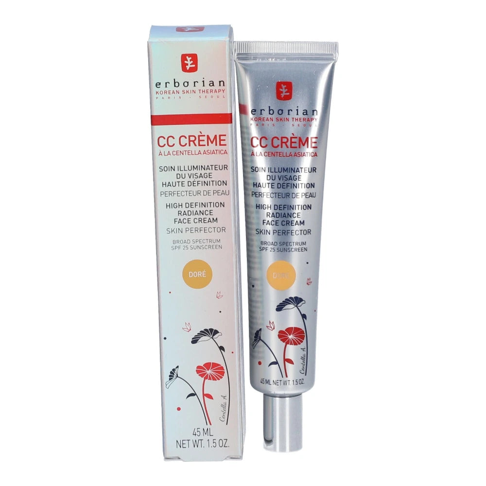 Erborian CC Crème Dorée SPF25 – bénéfices