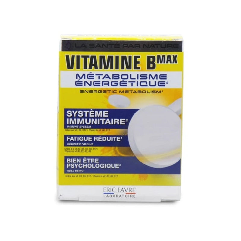 Eric Favre Vitamin B MAX Complex 60 Tablets