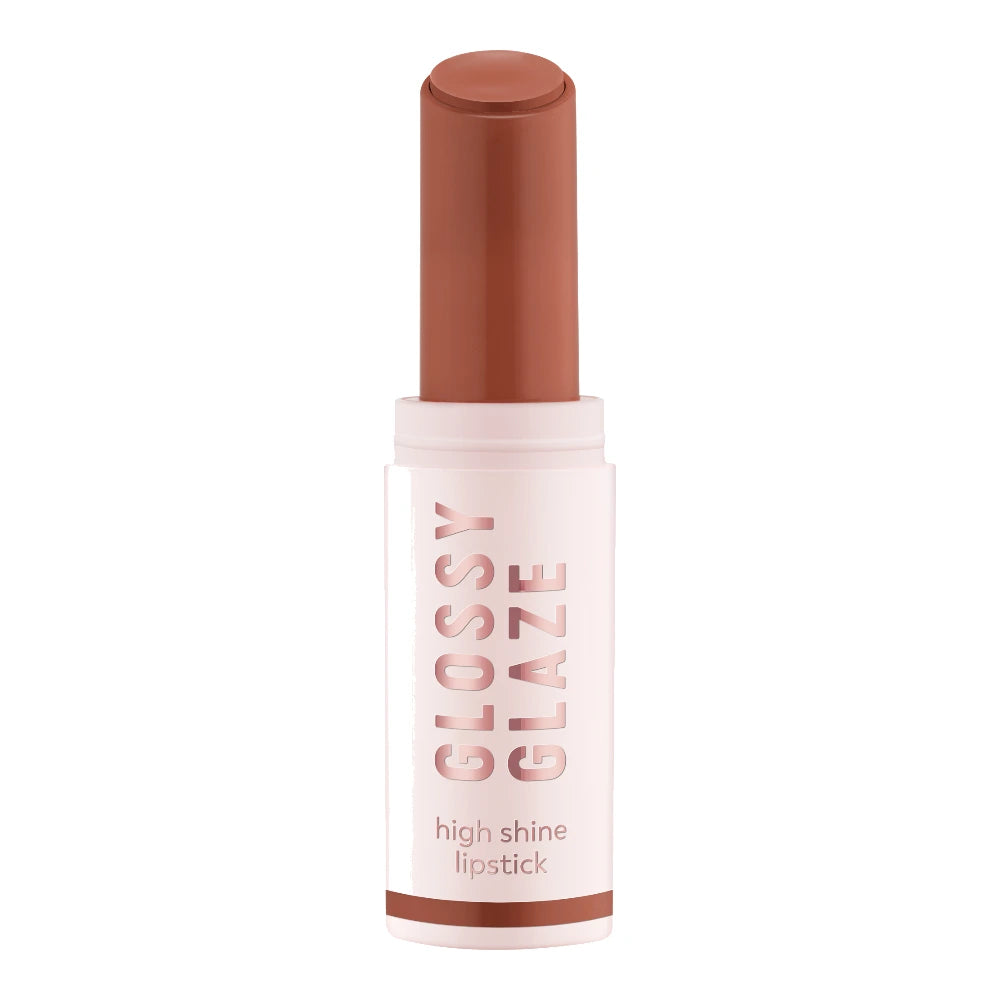 Essence Glossy Glaze rouge à lèvres 01 Livin La Vida Mocha – rouge à lèvres ouvert