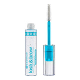 Essence Lash & Brow Gel Mascara – flacon ouvert avec brosse