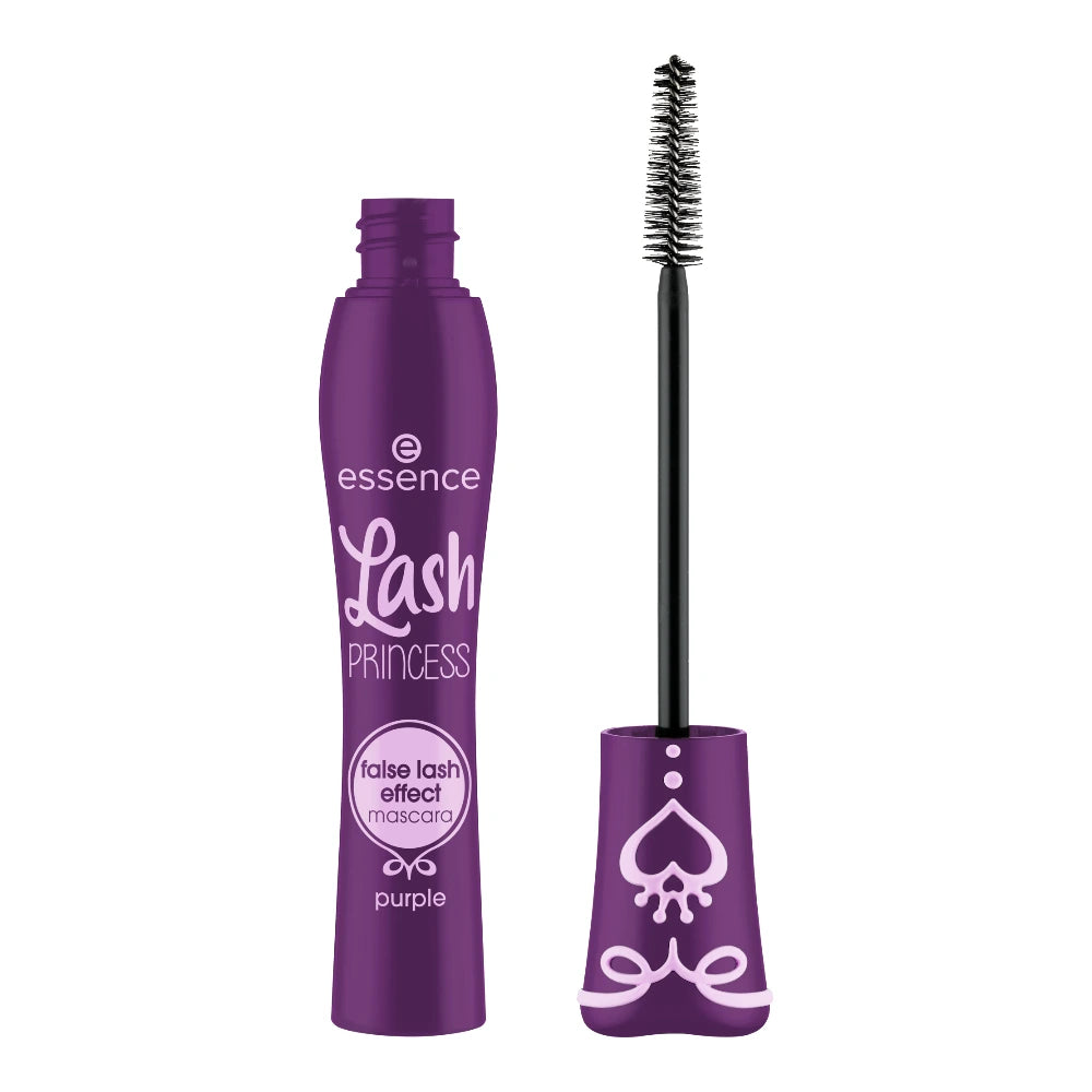 Essence Lash Princess mascara effet faux cils Purple – mascara ouvert avec brosse