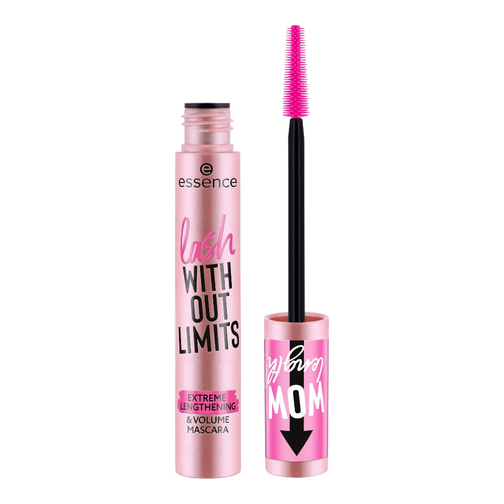 Essence Lash Without Limits Extreme mascara 01 – mascara ouvert avec brosse
