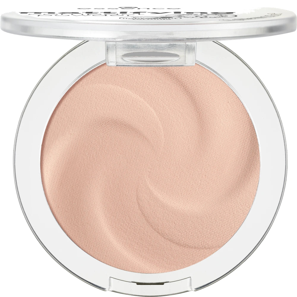 Essence Mattifying Compact Powder 11 Pastel Beige – poudrier ouvert