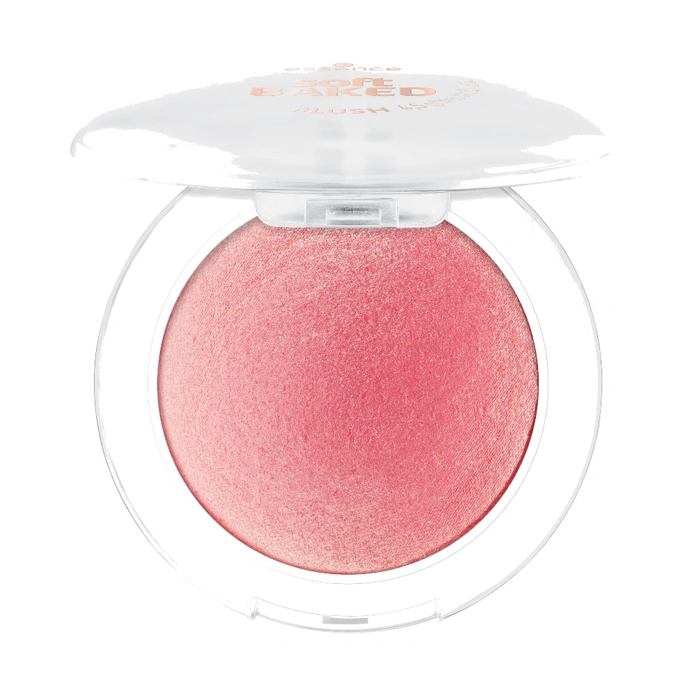Essence Soft Baked Blush 30 Rose All Day – boîtier ouvert
