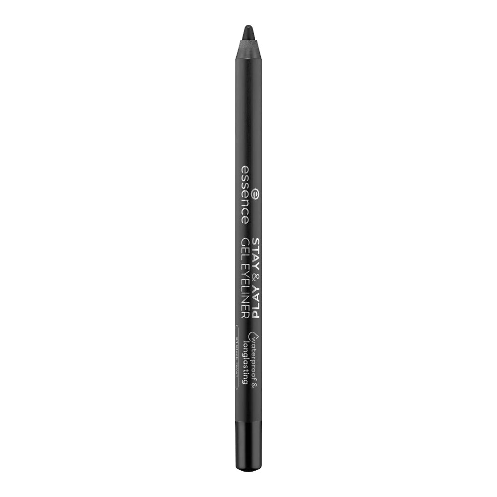 Essence Stay & Play Gel Eyeliner 01 Black Raven – crayon ouvert