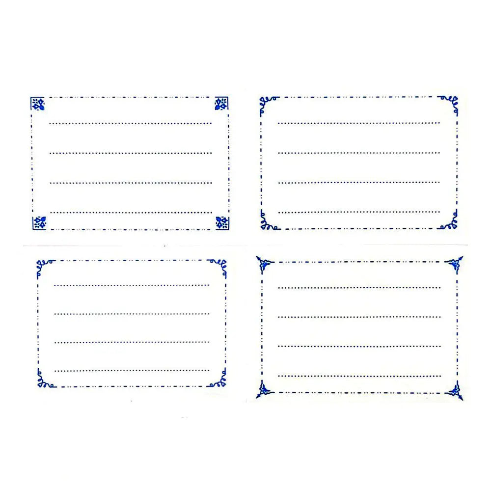 Atika Pack de 24 Etiquettes Scolaires Simples