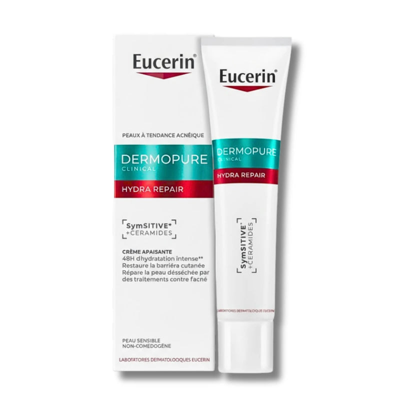 Eucerin DermoPure Clinical Hydra Repair Crème Apaisante 40 ml