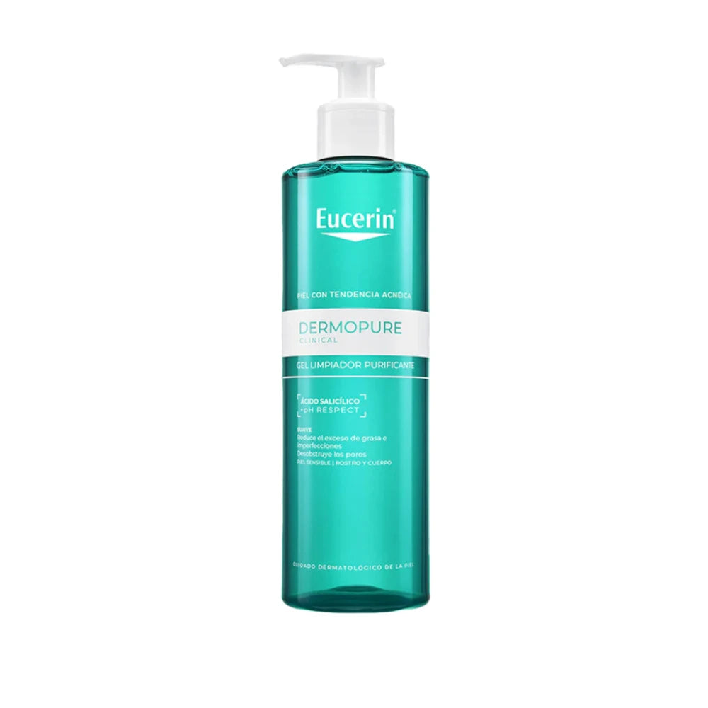 Eucerin DermoPure Gel Nettoyant 200 ml – flacon du produit