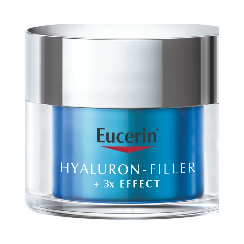 أوسيرين Hyaluron-Filler + 3x Effect جل-كريم ليلي معزز للترطيب 50 مل