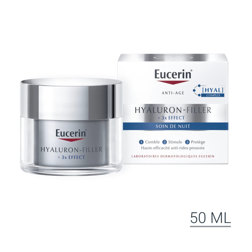 Eucerin Hyaluron-Filler Soin de Nuit 50 ml – pot