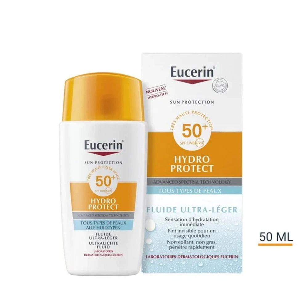 Eucerin Hydro Protect Fluide SPF 50+ – 50 ml – flacon