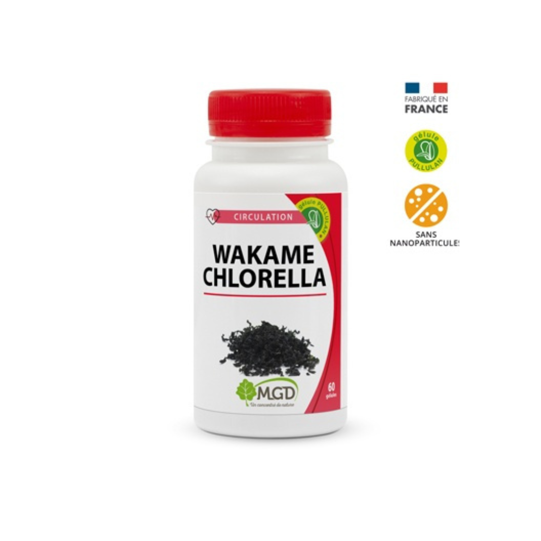 MGD Wakame Chlorella 60 Cápsulas