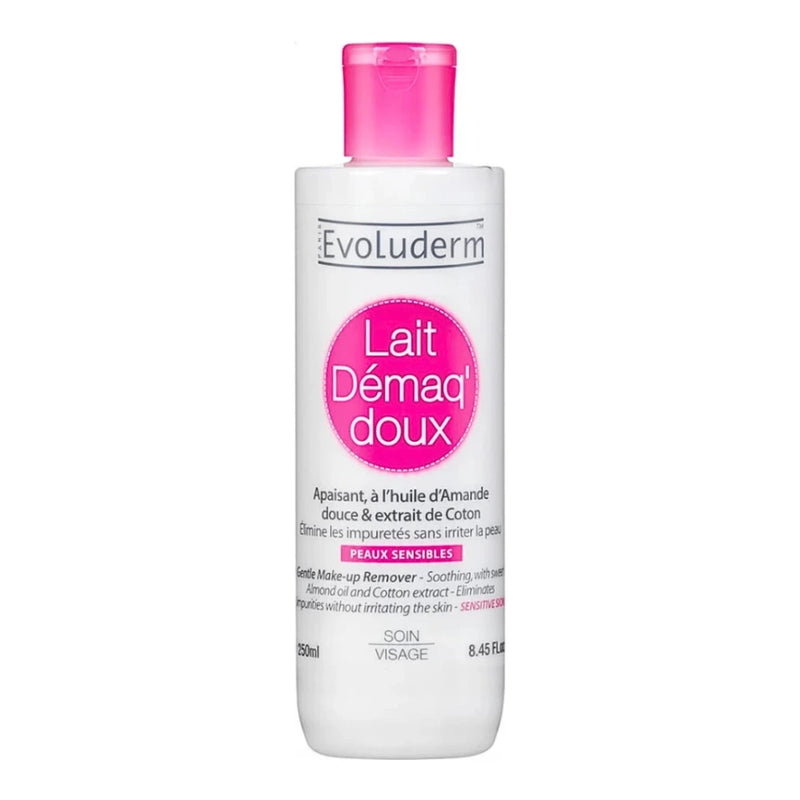 Evoluderm Lait Demaquillant Doux 250ml