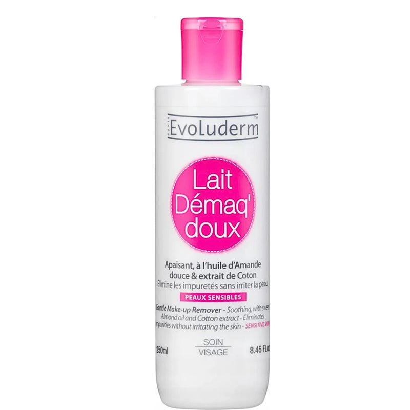 Evoluderm Lait Demaquillant Doux 250ml