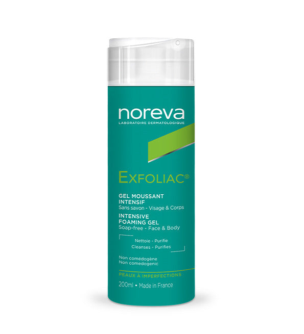 NOREVA EXFOLIAC INTENSIVE FOAMING GEL 200 ml