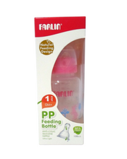 Biberon Farlin en plastique 120 ml avec tétine en silicone