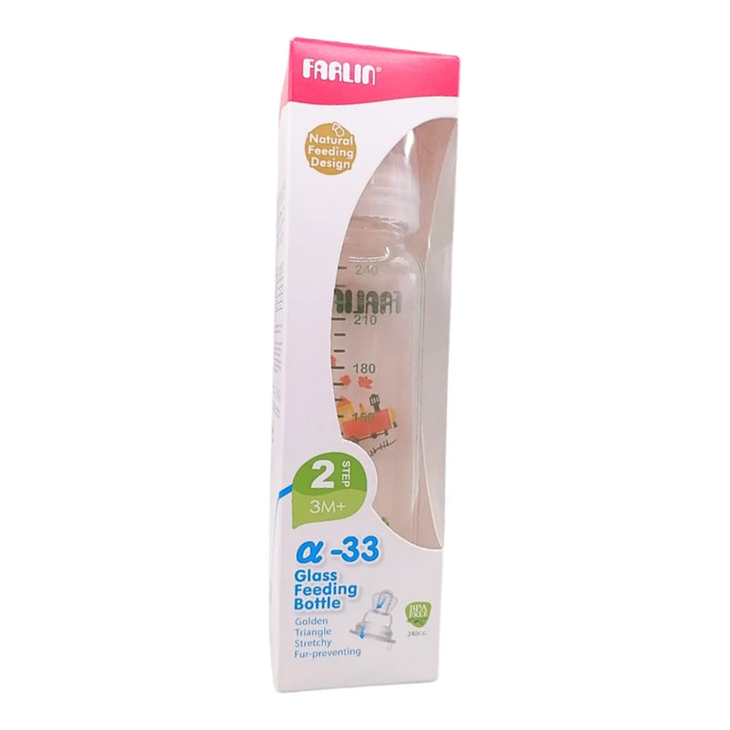 Farlin Biberon Verre Borosilicate 240 ml
