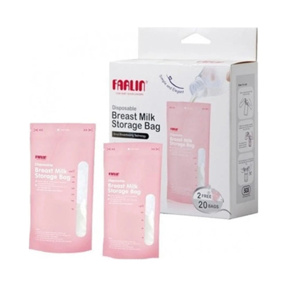 Farlin Sachets Jetables de Conservation du Lait Maternel