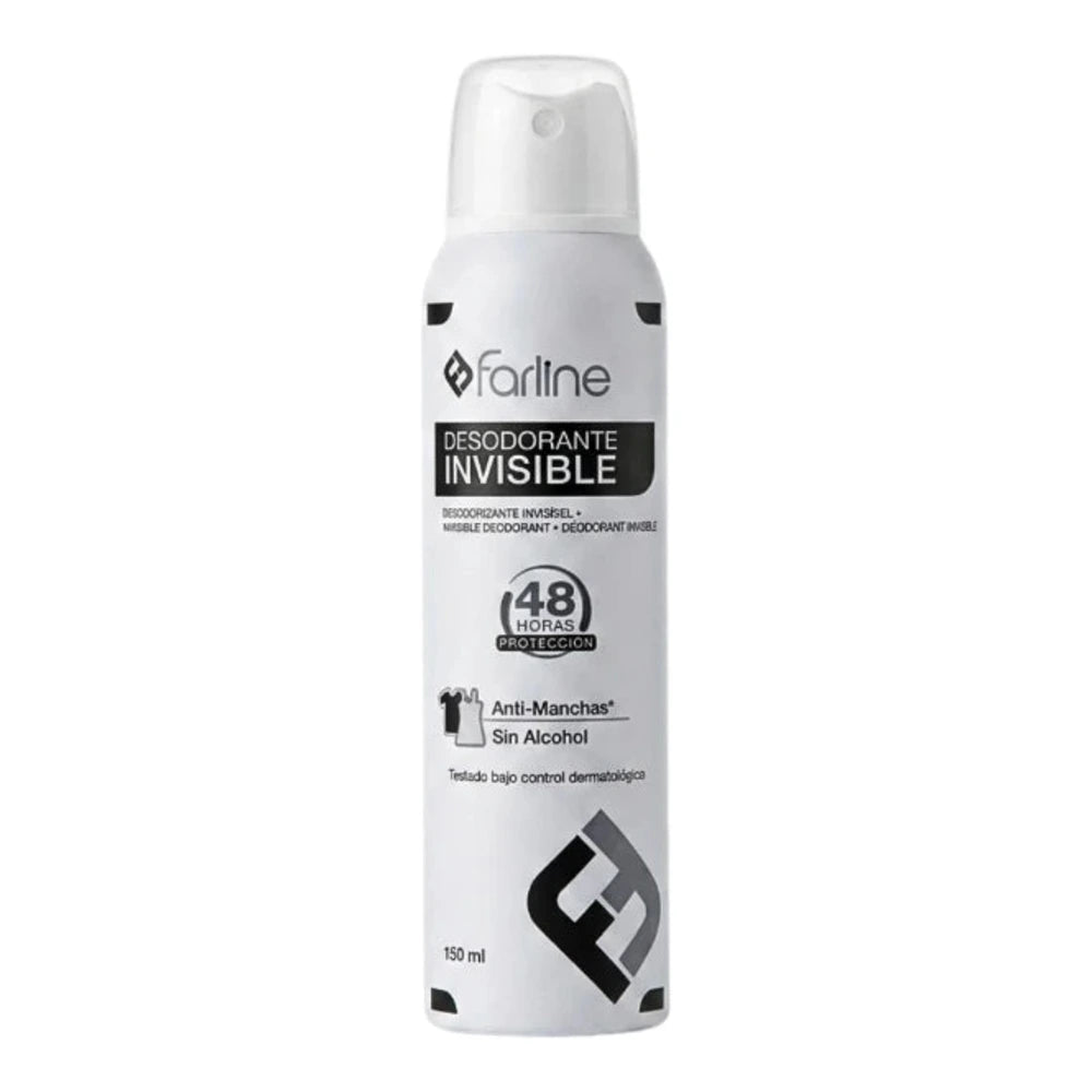 Farline Déodorant Invisible spray 150 ml