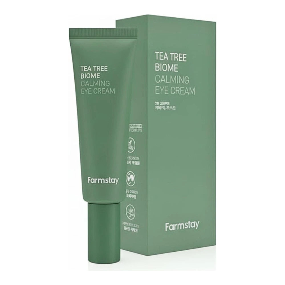 Farmstay Tea Tree Biome Calming Eye Cream – pot 50 ml