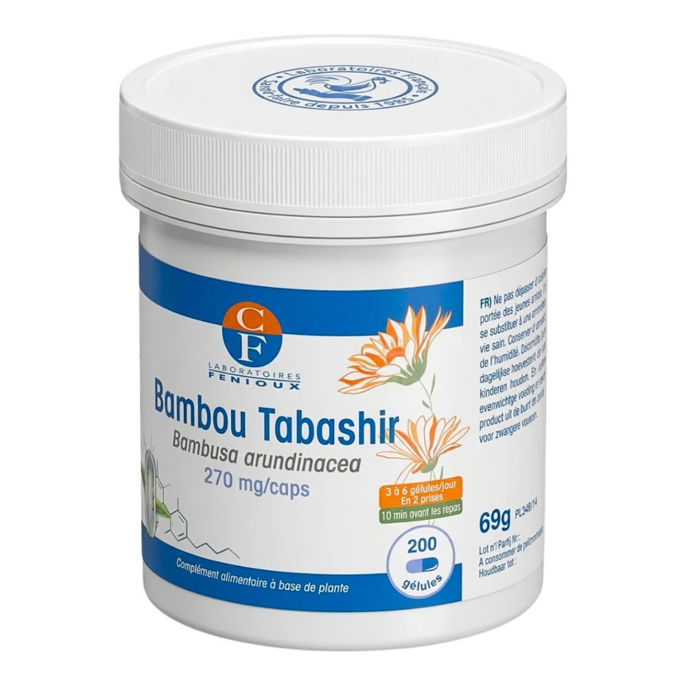 Fenioux Bambou Tabashir – 200 Gélules